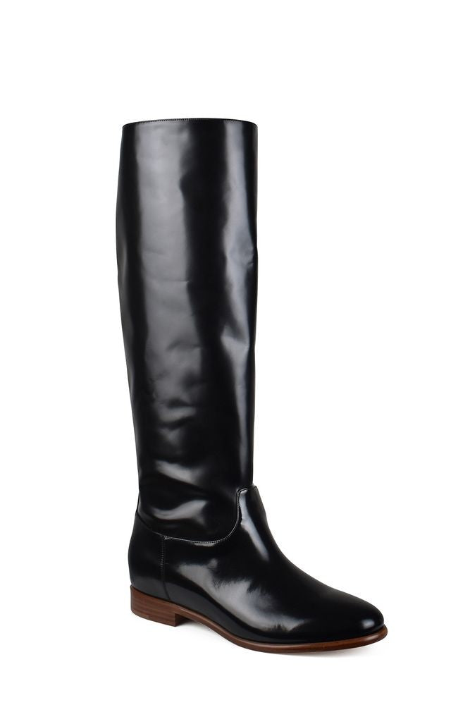 Gabriela Hearst Tall Boots In Glossy Patent Leather