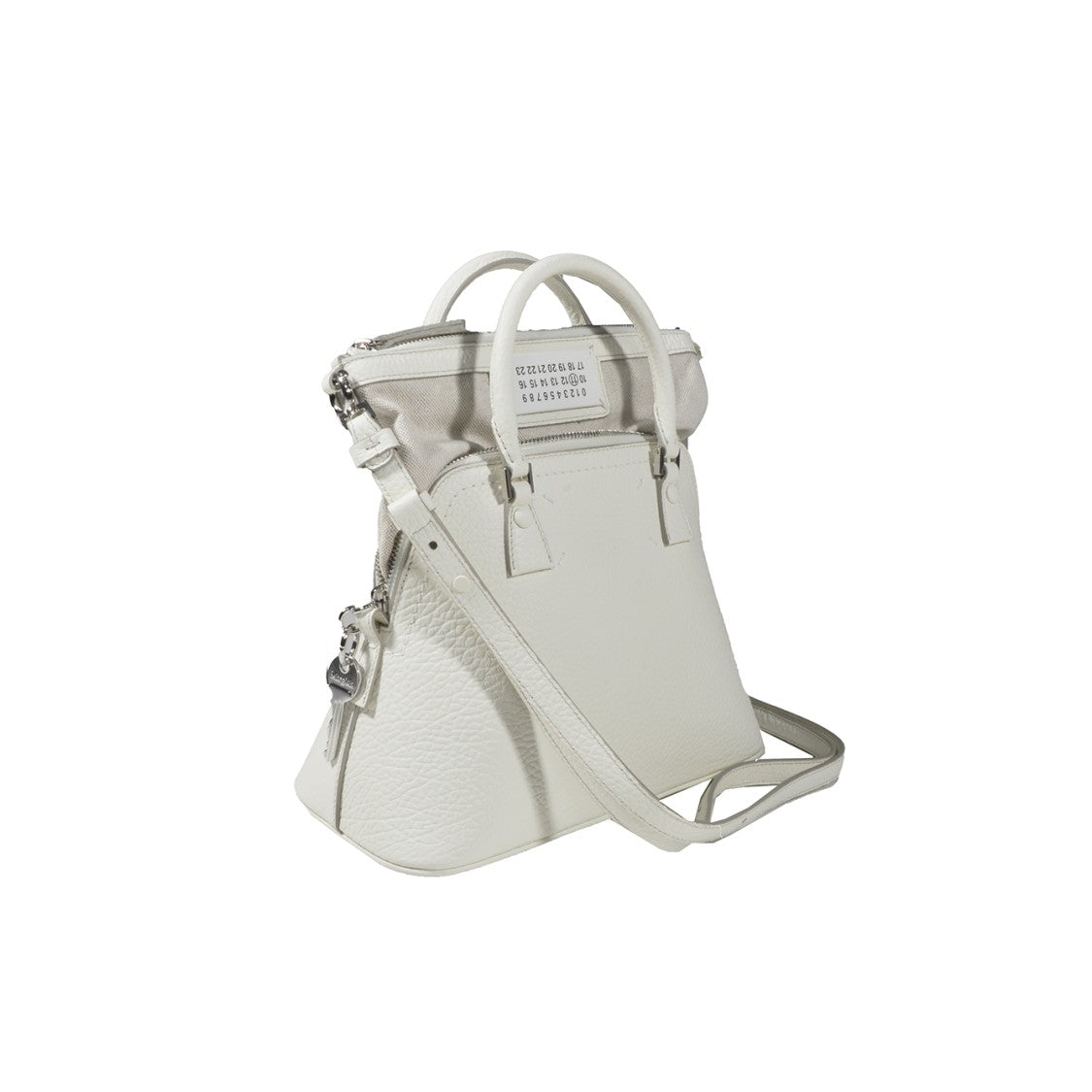 Maison Margiela 5Ac Medium White Crossbody Bag