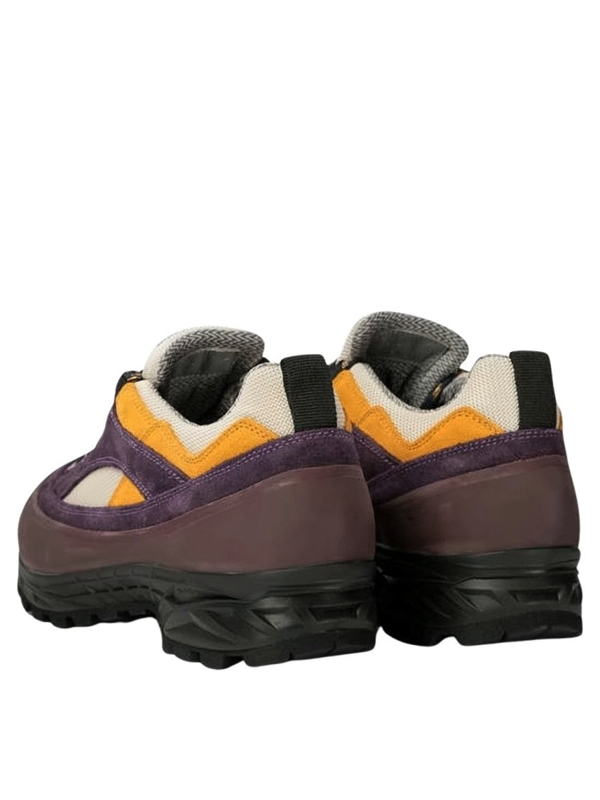 K-Way Deep Purple And Brown Sneakers