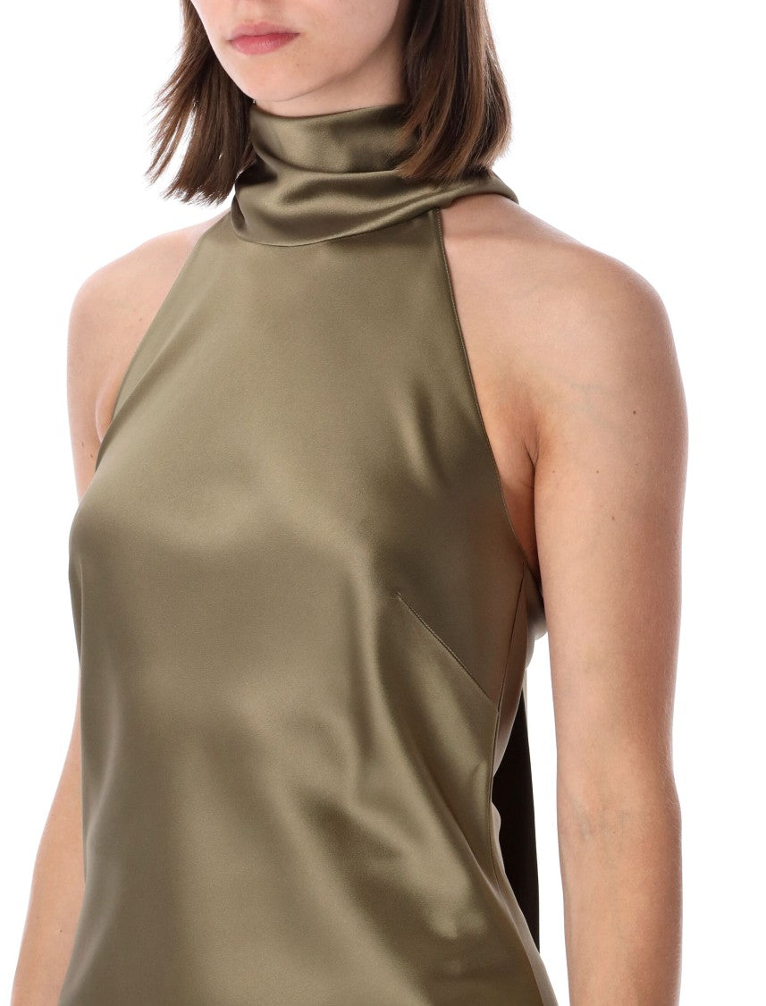 Polo Ralph Lauren Satin Chilton Sleeveless Blouse
