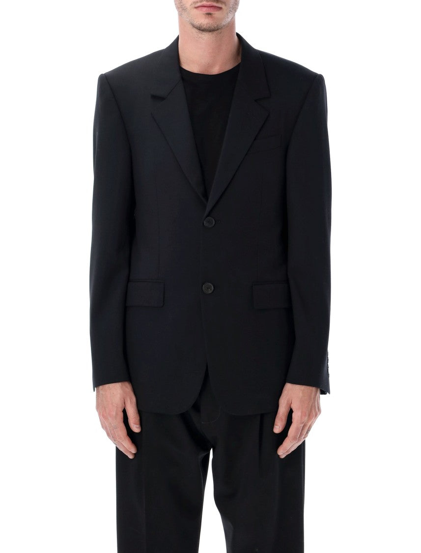 Balenciaga Black Wool Tailored Blazer