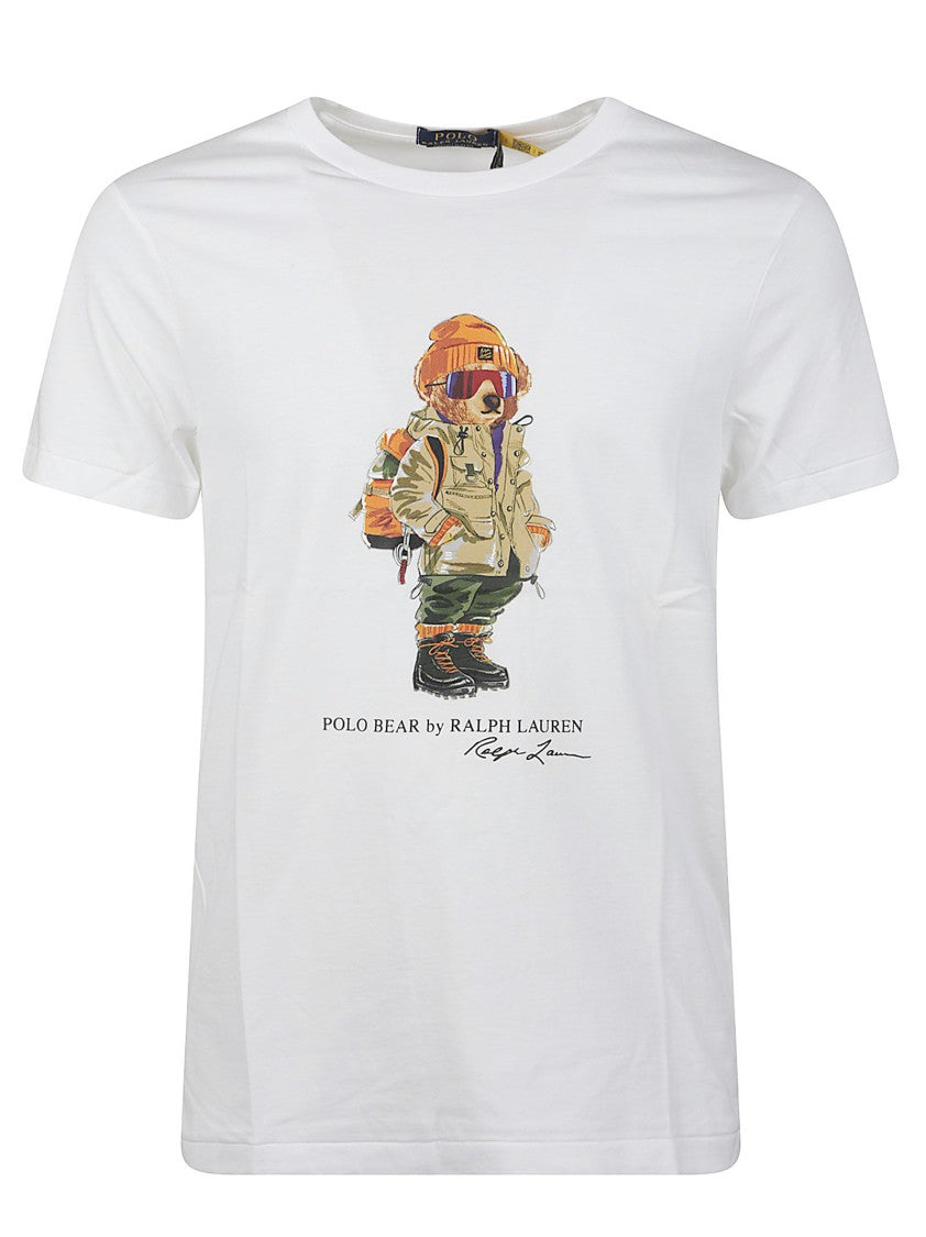 Polo Ralph Lauren Bear Graphic Outdoor Cotton T-Shirt
