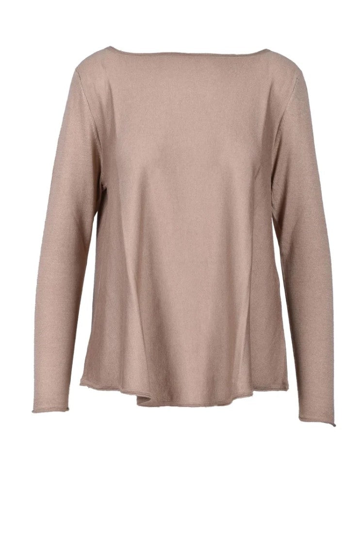 Wild Cashmere Silk And Cashmere Sweater - Taupe