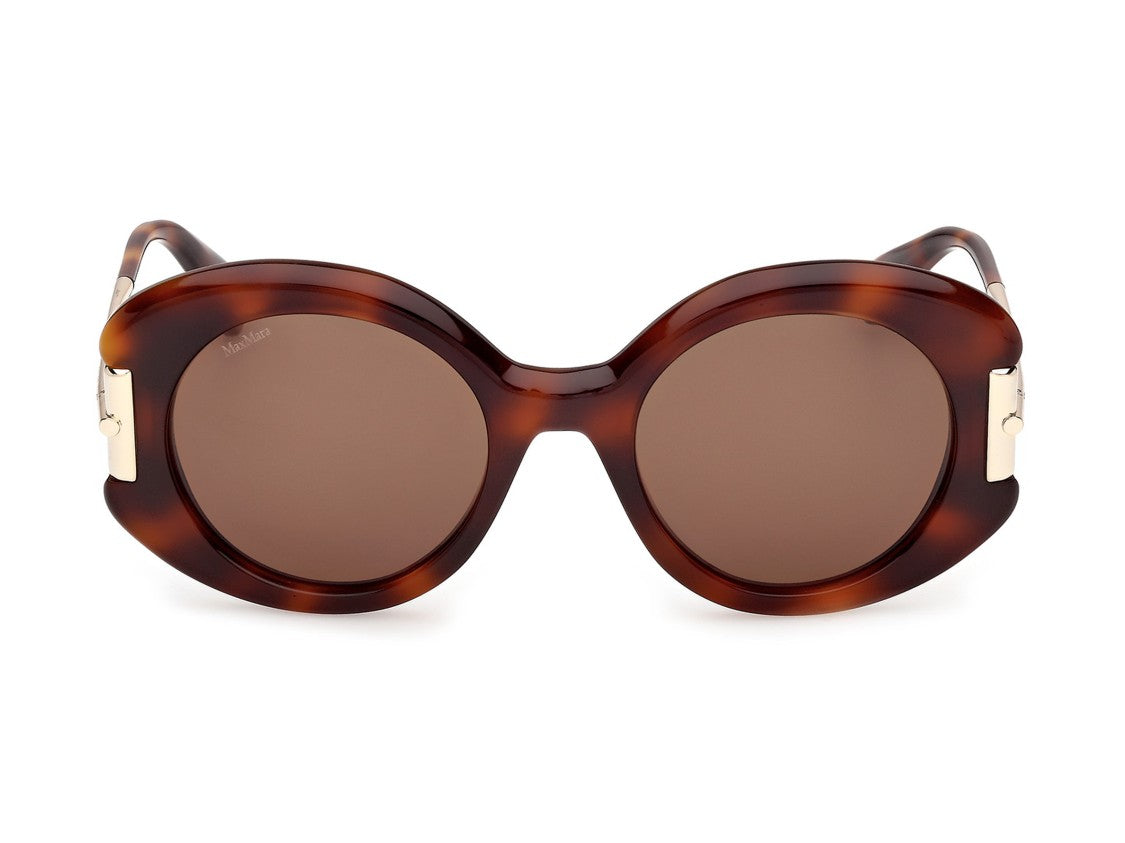 Max Mara Tortoiseshell Mm0188 Round Sunglasses