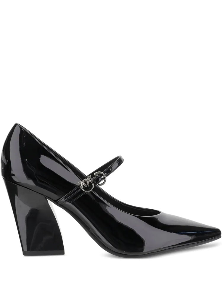 Pinko Black Viola 01 Decollete Patent Leather Pumps