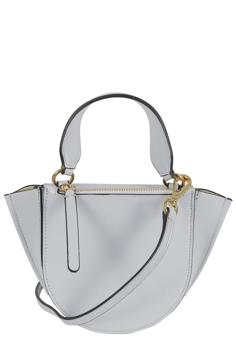 Wandler Light Blue Hortensia Small Removable-Strap Leather Handbag