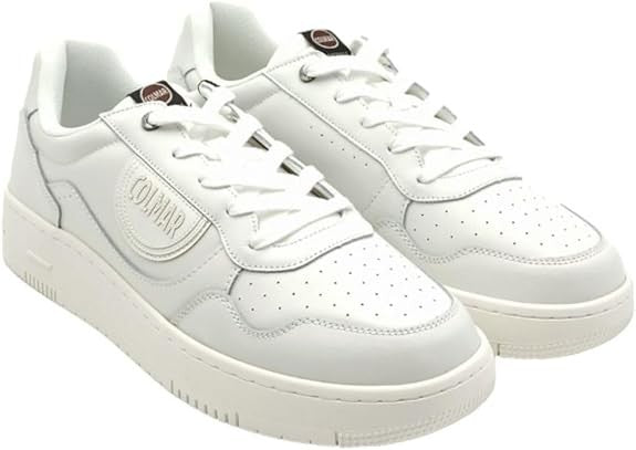Colmar Originals White Leather Sneakers