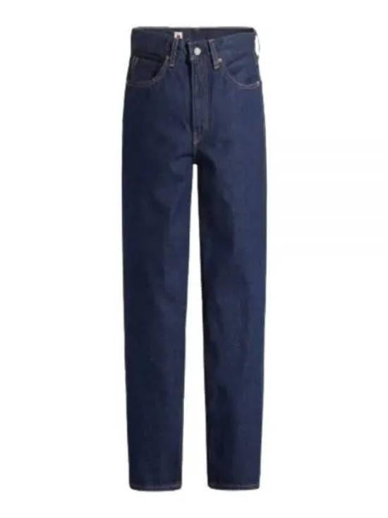 Levi's Straight-Leg Denim Pants With Mid-Rise Waist And Indigo Wash