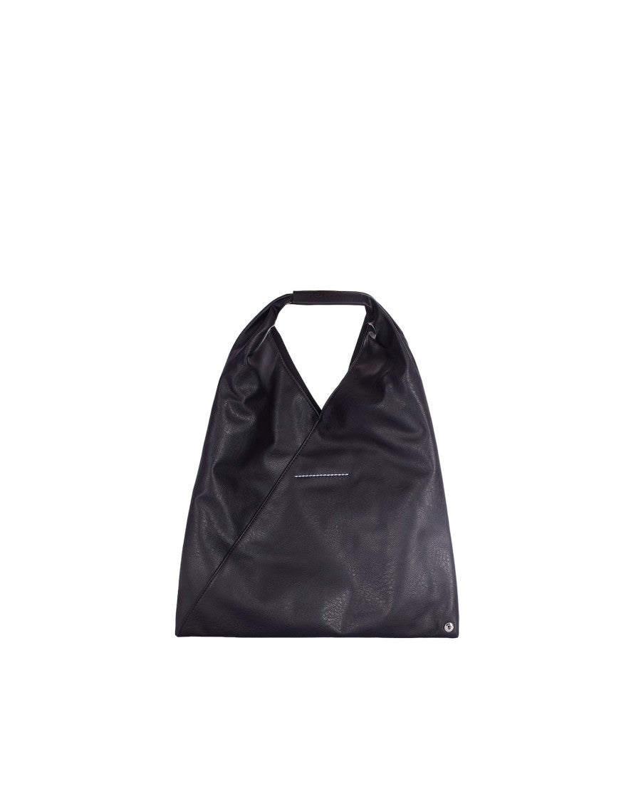 Mm6 By Maison Margiela Transformative Origami-Inspired Black Tote Bag