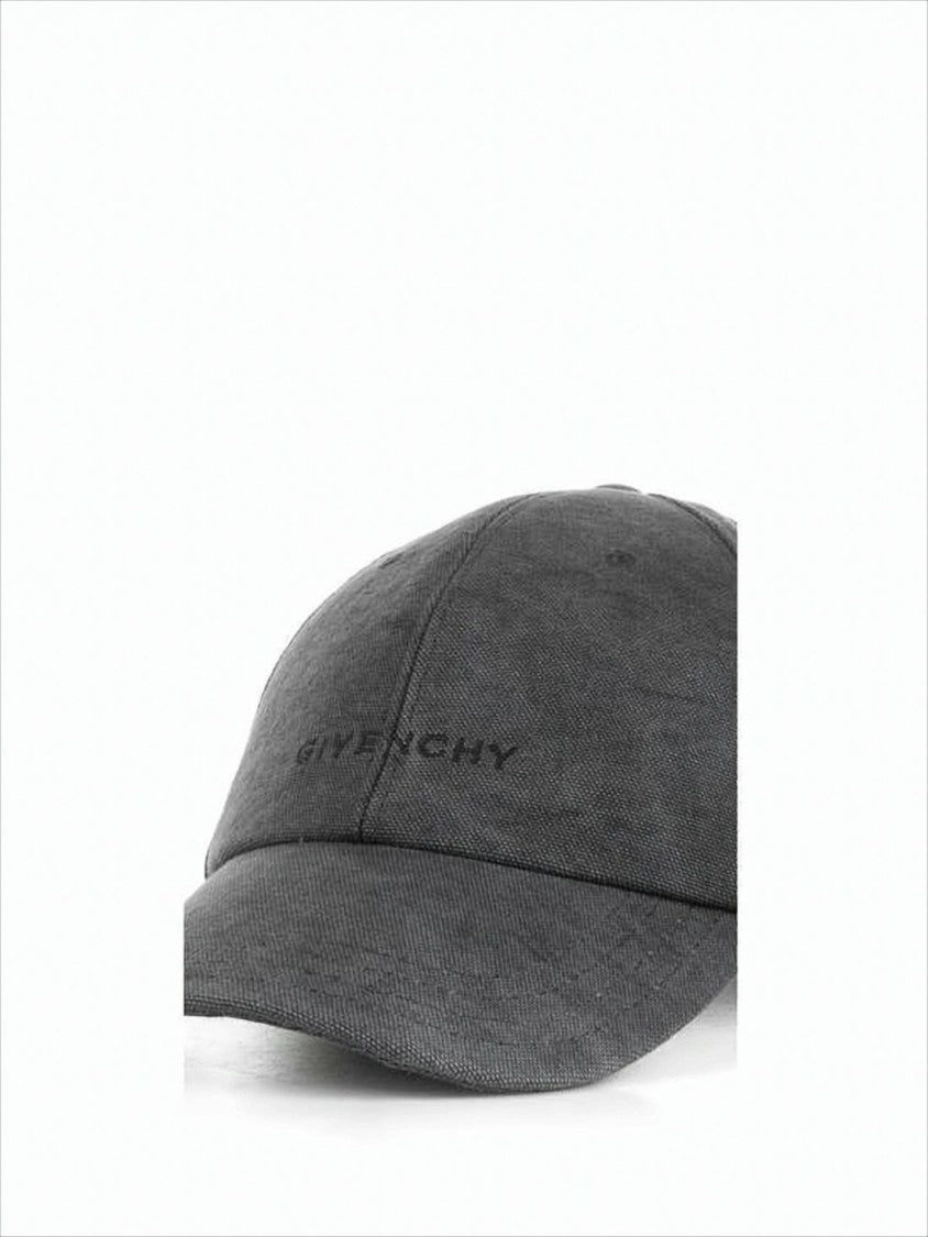 Givenchy Classic Grey Cotton Baseball Cap