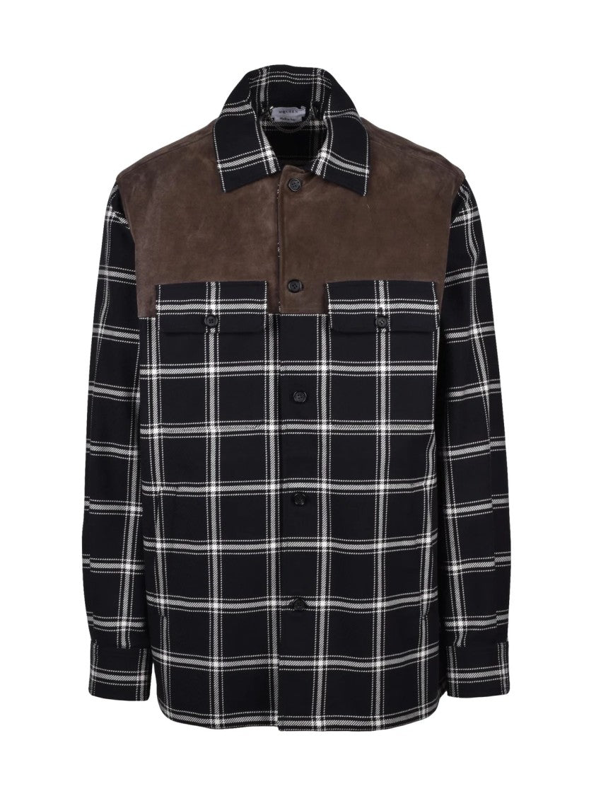 Alexander Mcqueen Shirt Jacket - Black/White