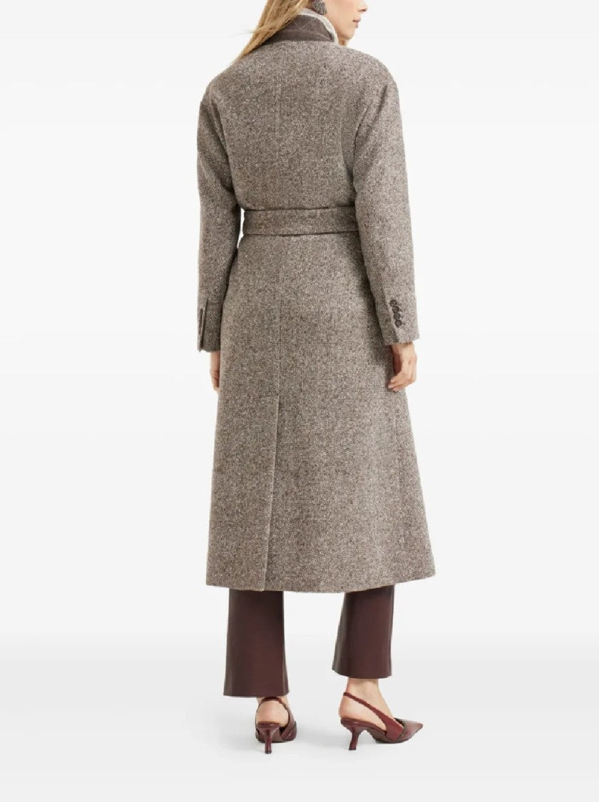 Brunello Cucinelli Mid-Length Tailored Coat