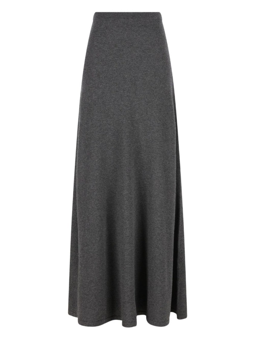 Balenciaga Maxi Wool Skirt