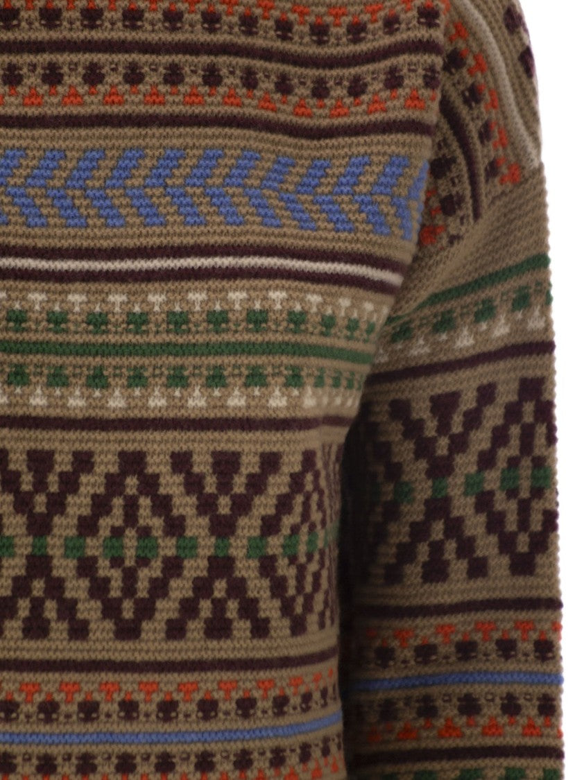 Max Mara Festoso - Jacquard Wool Jumper