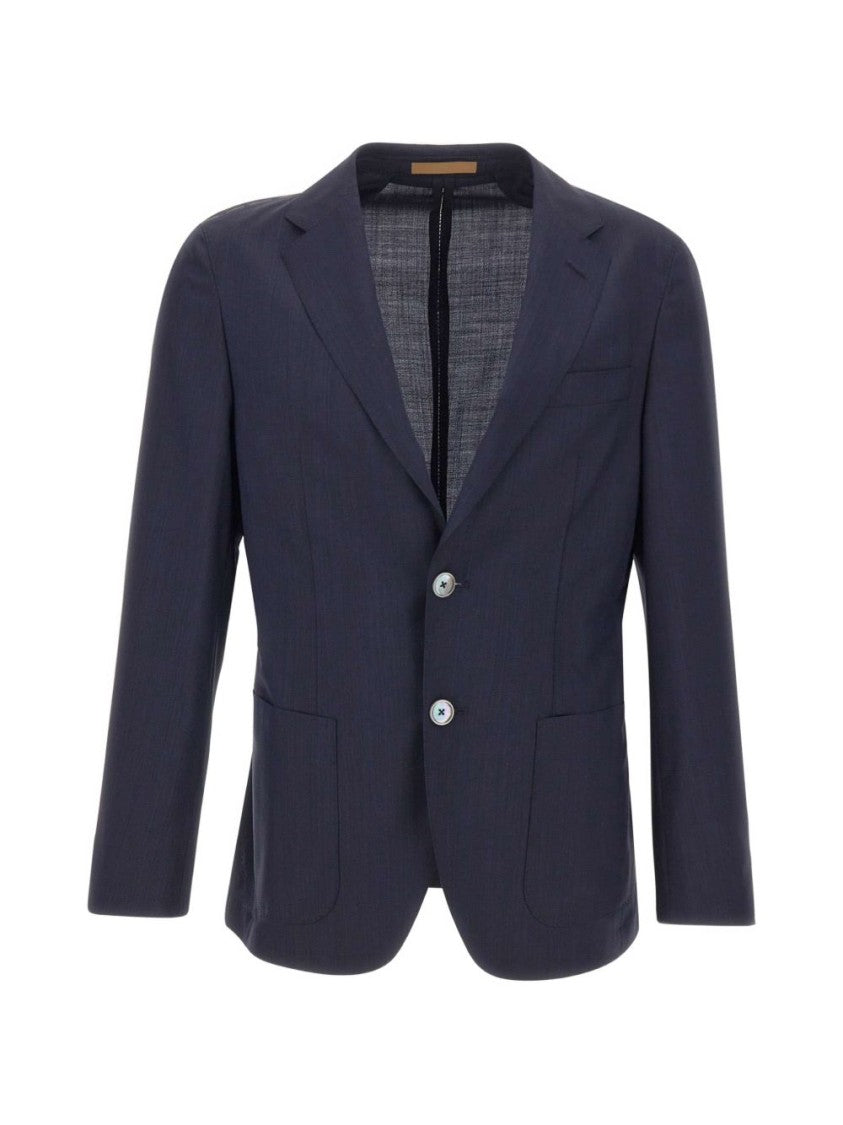 Boss Camel Tailored Two-Button Men's Blazer With Notch Lapels