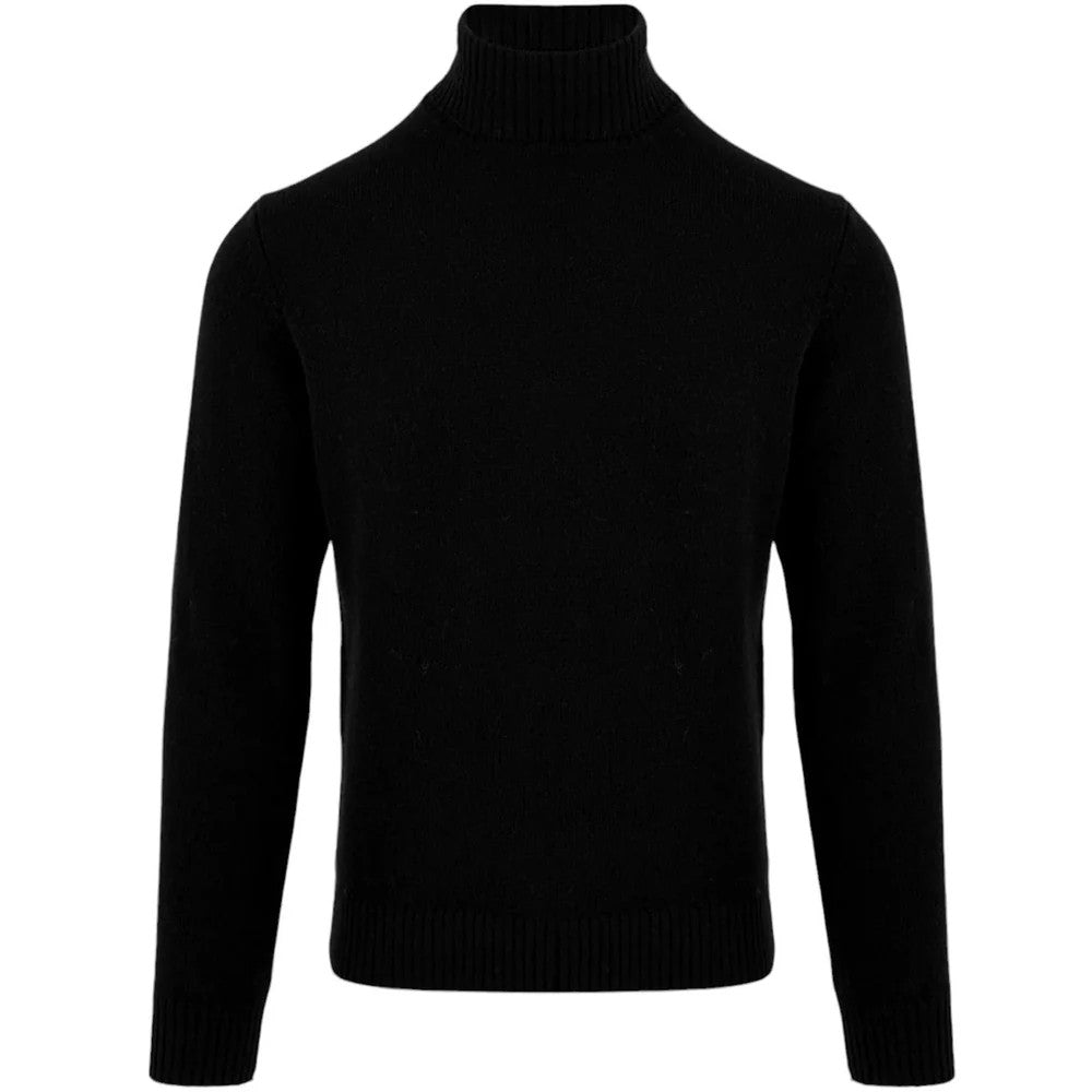 Filippo De Laurentiis Braided Knit Turtleneck Sweater In Wool
