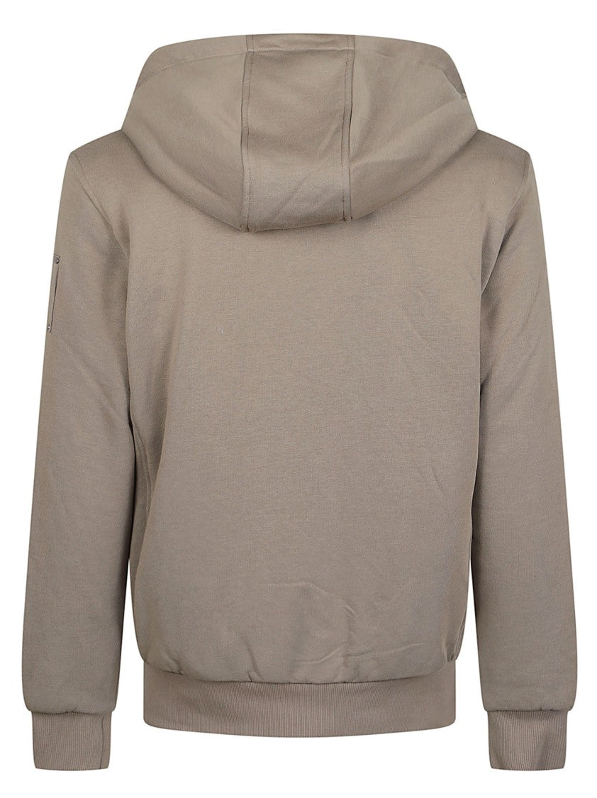 Moose Knuckles Faux-Fur Lined Cotton-Blend Zip-Up Hoodie