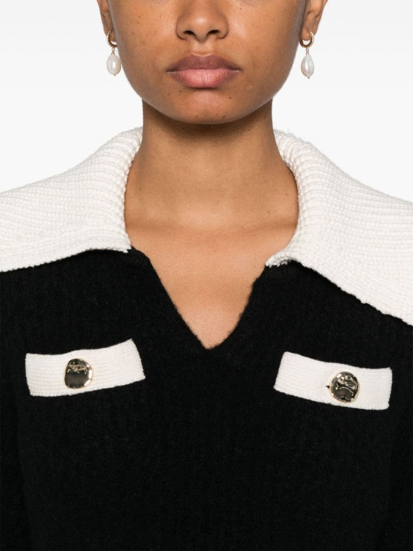 Self-Portrait Cropped Sweater