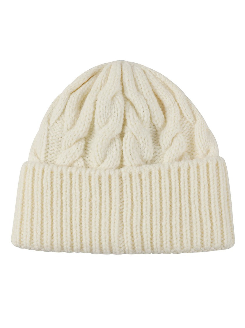 Moncler Grenoble Cable Knit Virgin Wool Beanie