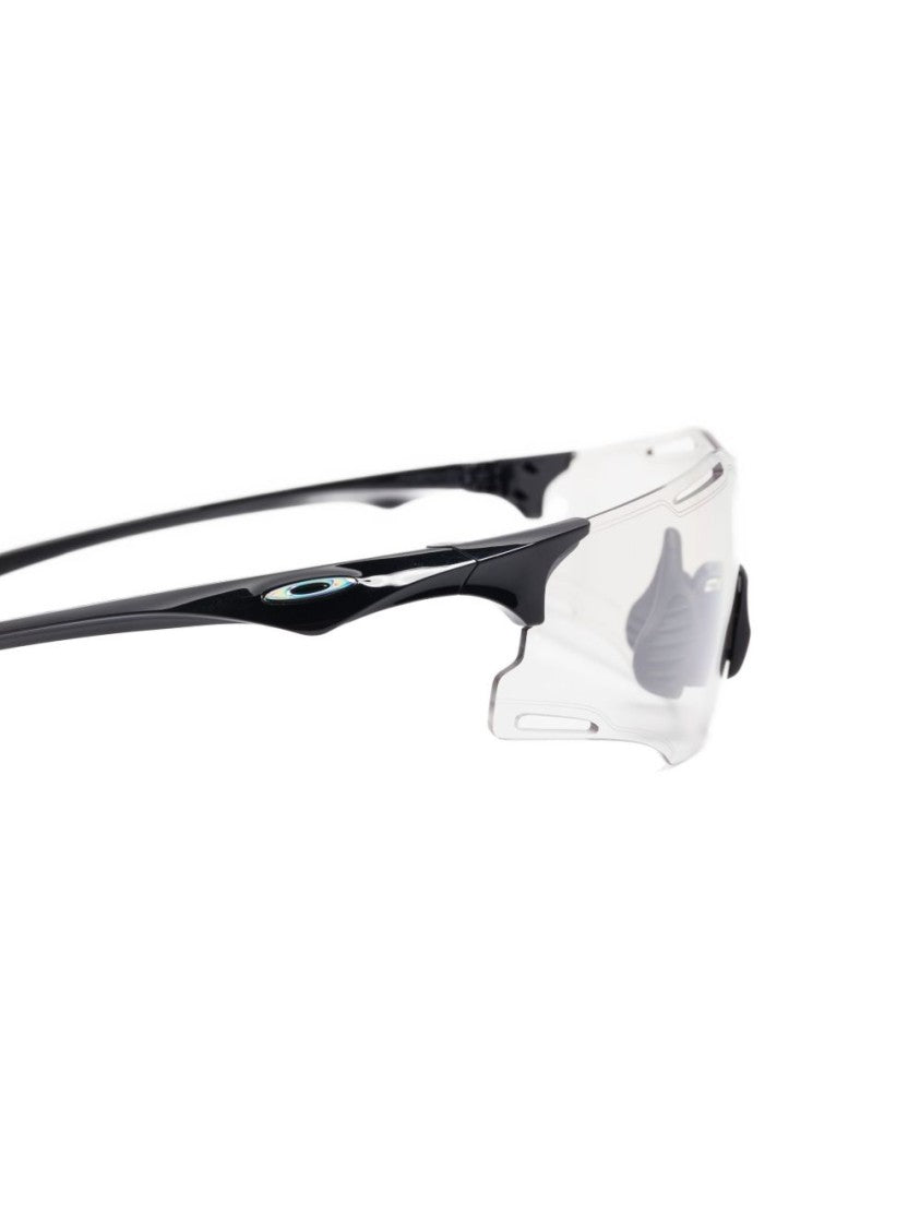 Oakley Aerodynamic Black Wraparound Sunglasses