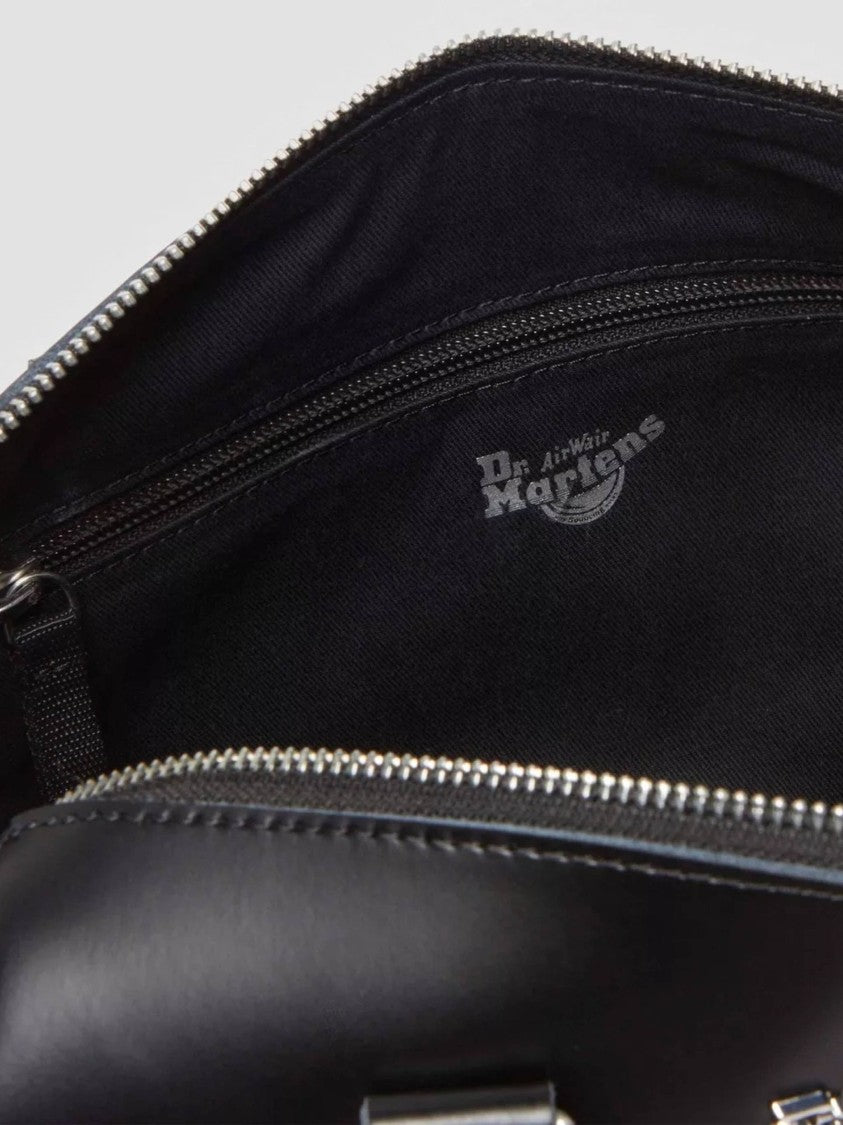 Dr. Martens Black Top Handle Smooth Leather Bag
