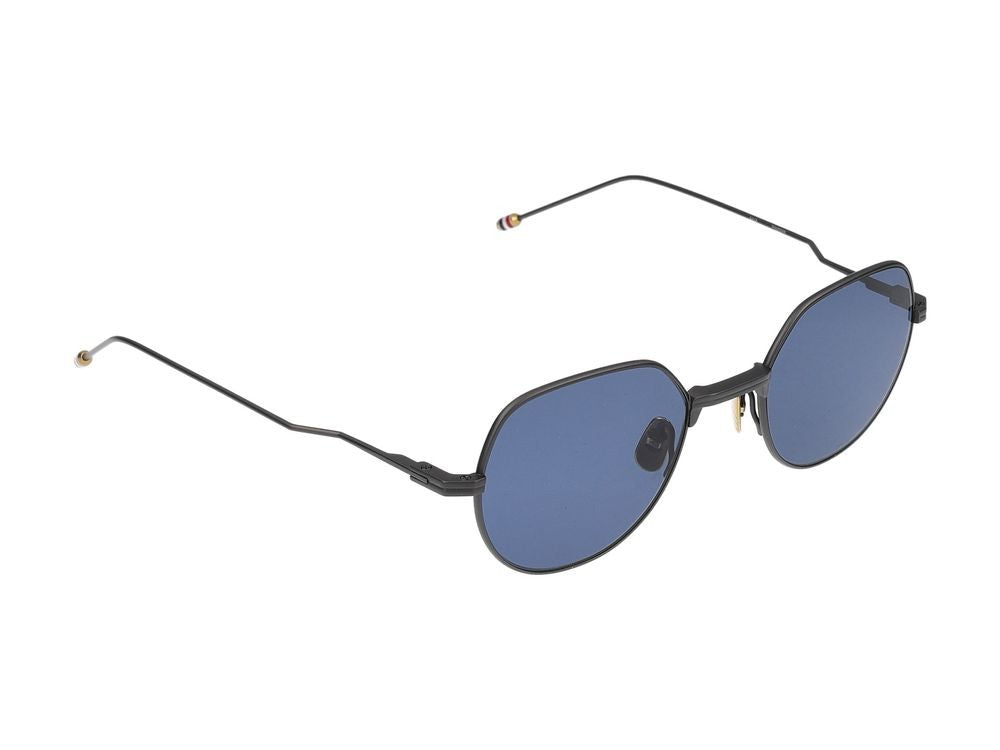 Thom Browne Acetate Frame Sunglasses With Titanium Accents And Classic Lenses