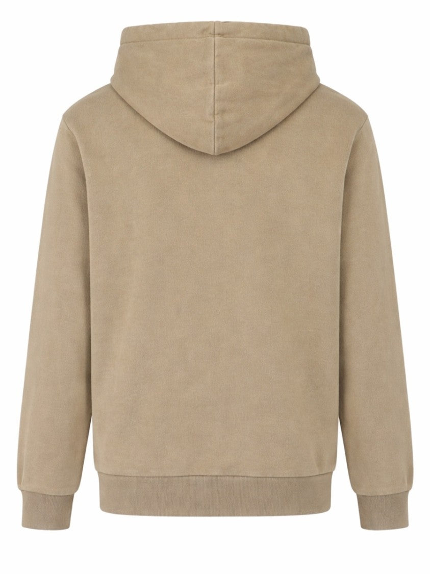 A.P.C. Biological Inverted Front Logo Cotton Hoodie