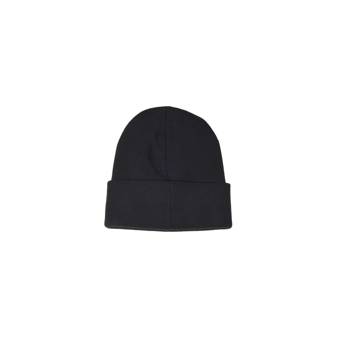 Dsquared2 Black Wool Hat With Logo Patch