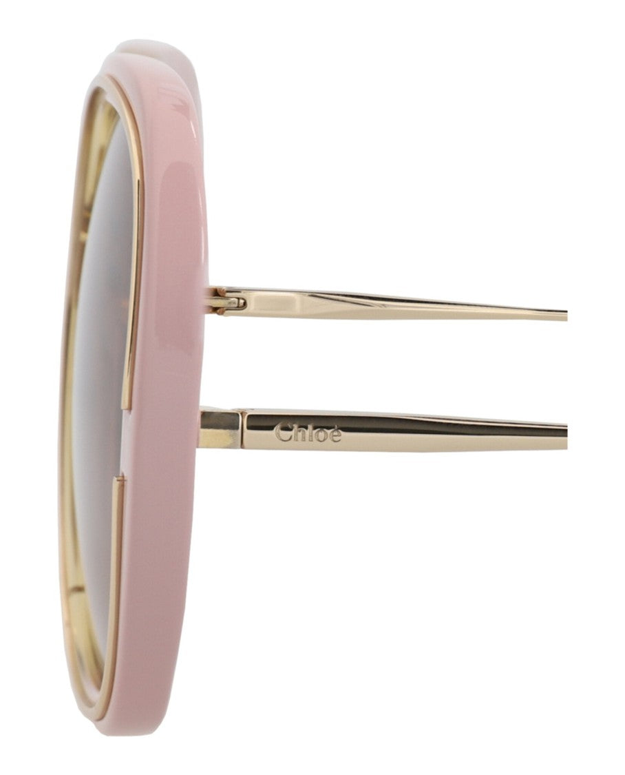 Chloé Round-Frame Bio Injection Sunglasses