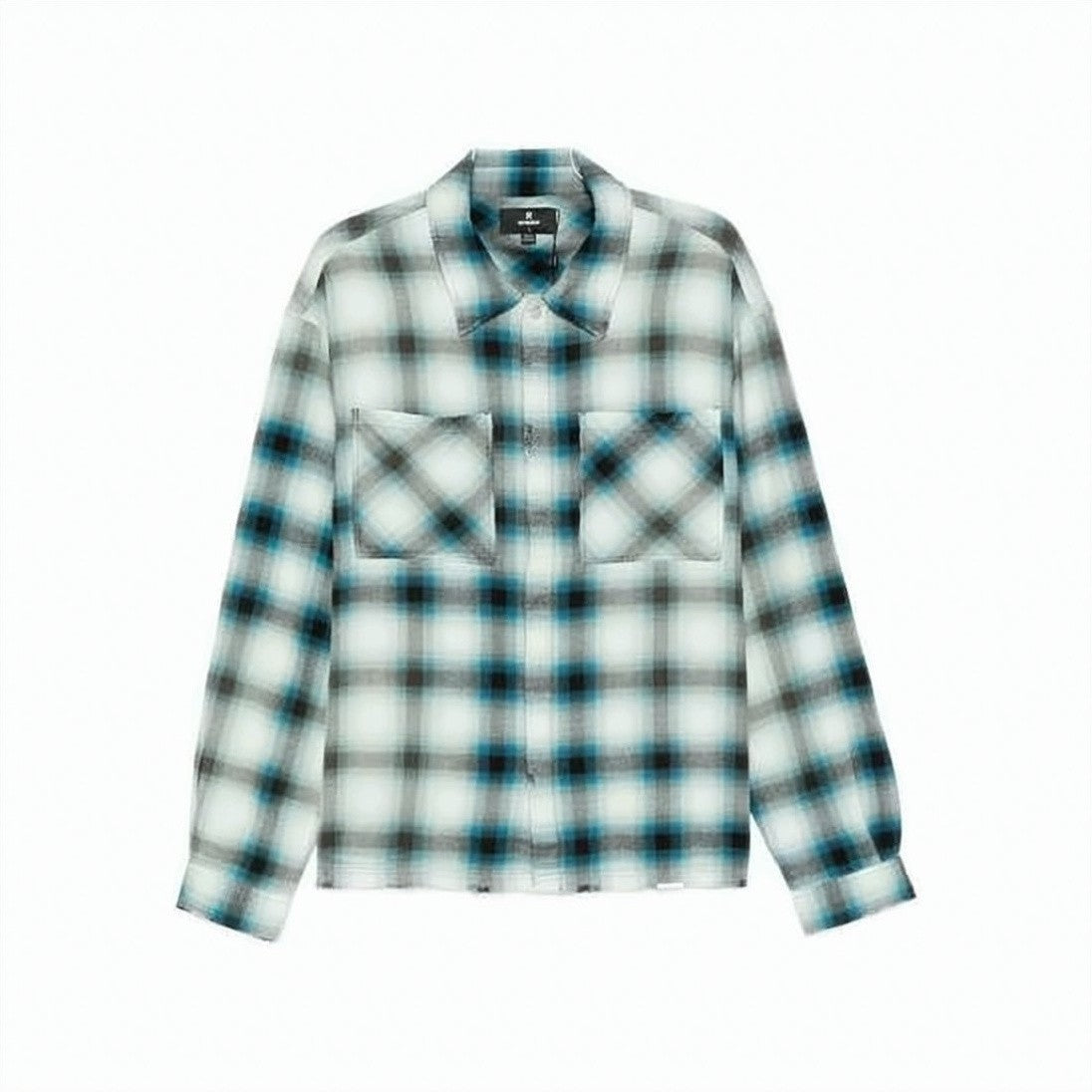 Represent Checkered Cotton Shirt Jacket