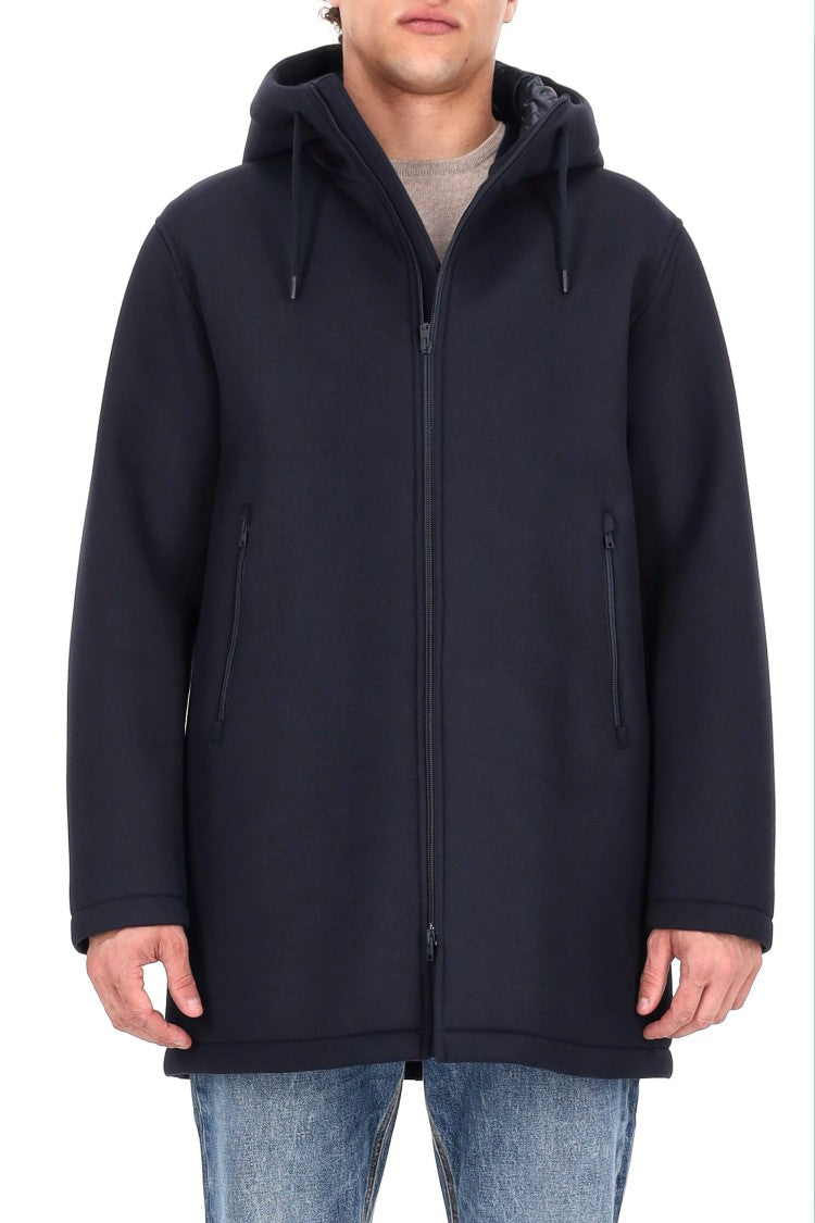 Herno 3-Layer Scuba Parka Jacket