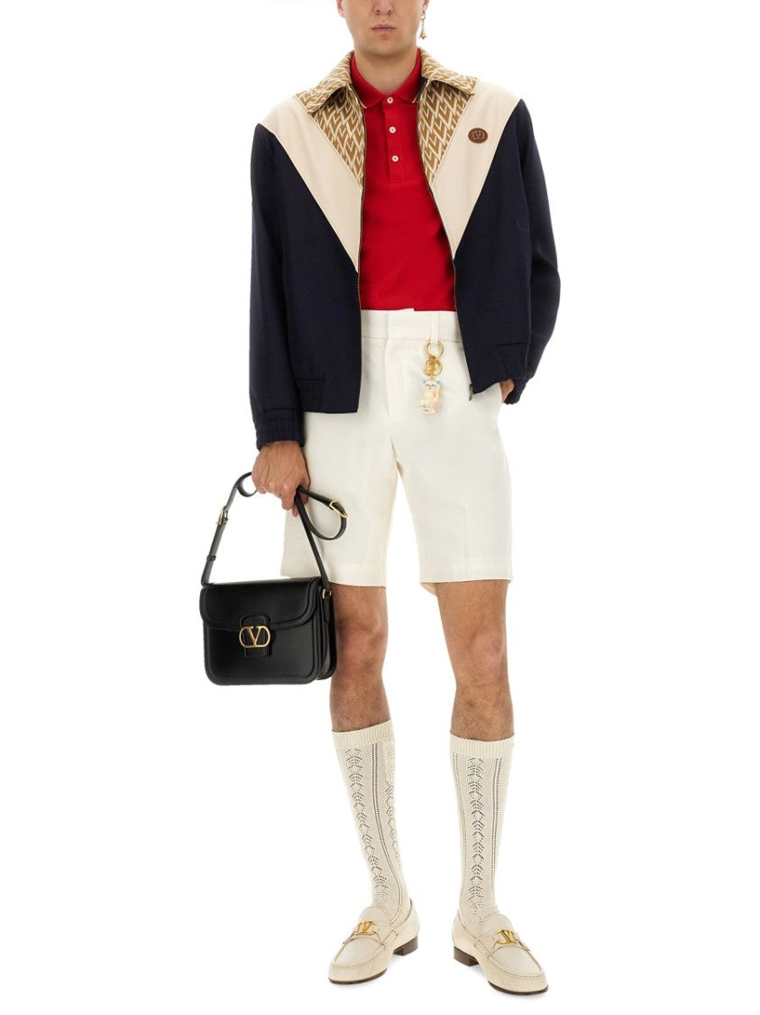 Valentino Polo Shirt With Signature Vlogo