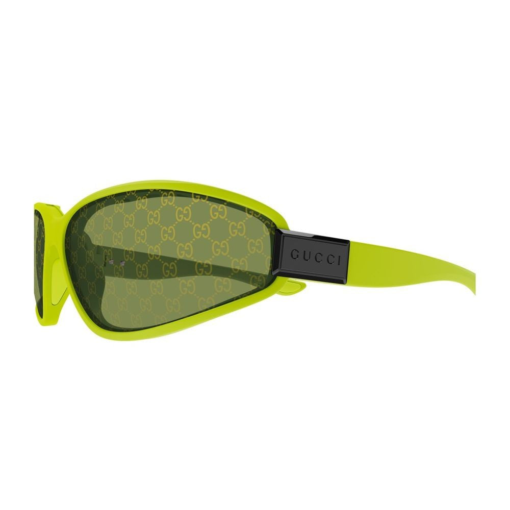 Gucci Gg2011s Institutional Logo Line Sporty Rectangular Sunglasses