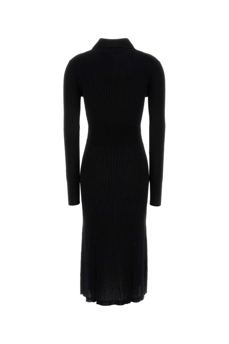 Fendi Black Wool Dress