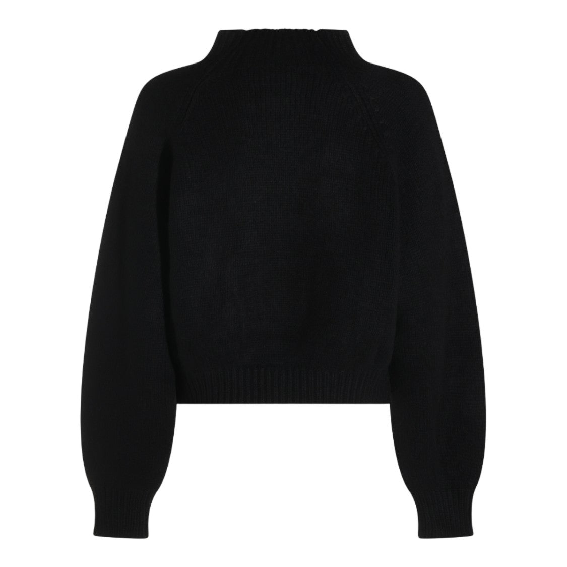 Khaite Voluminous Sleeve High Neck Sweater