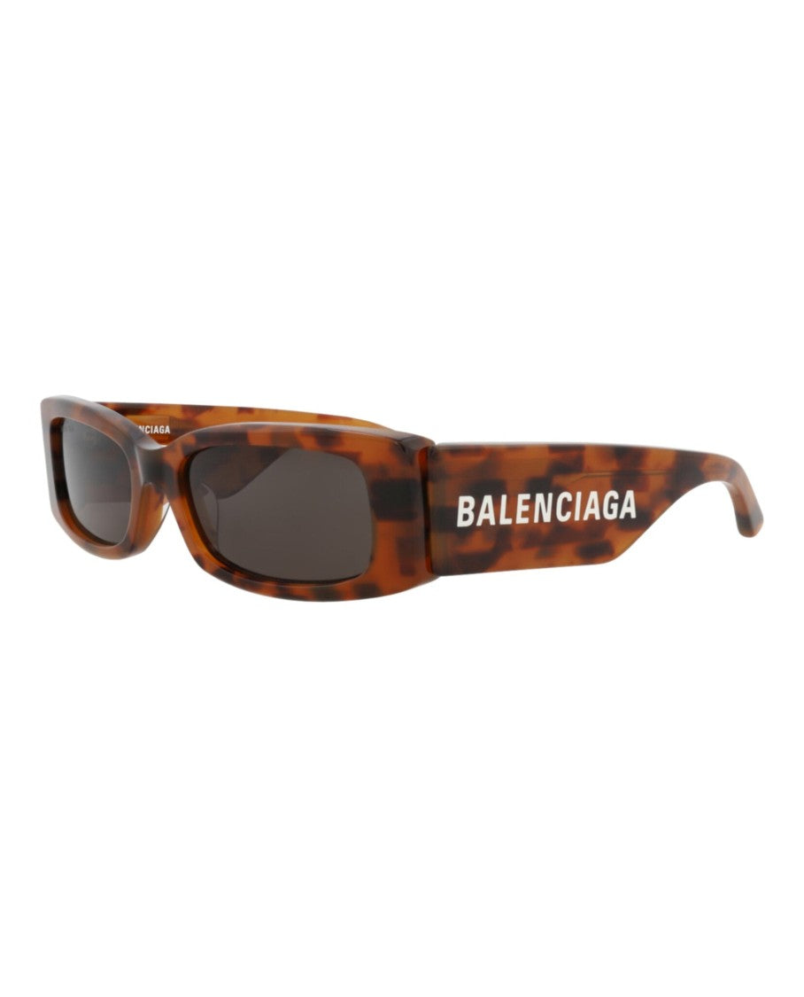 Balenciaga Square-Frame Recycled Acetate Sunglasses