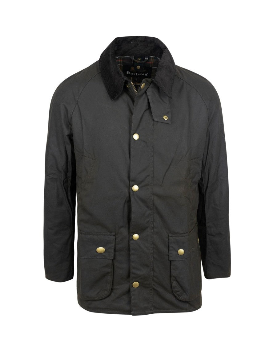 Barbour Ashby Olive Waxed Cotton Jacket