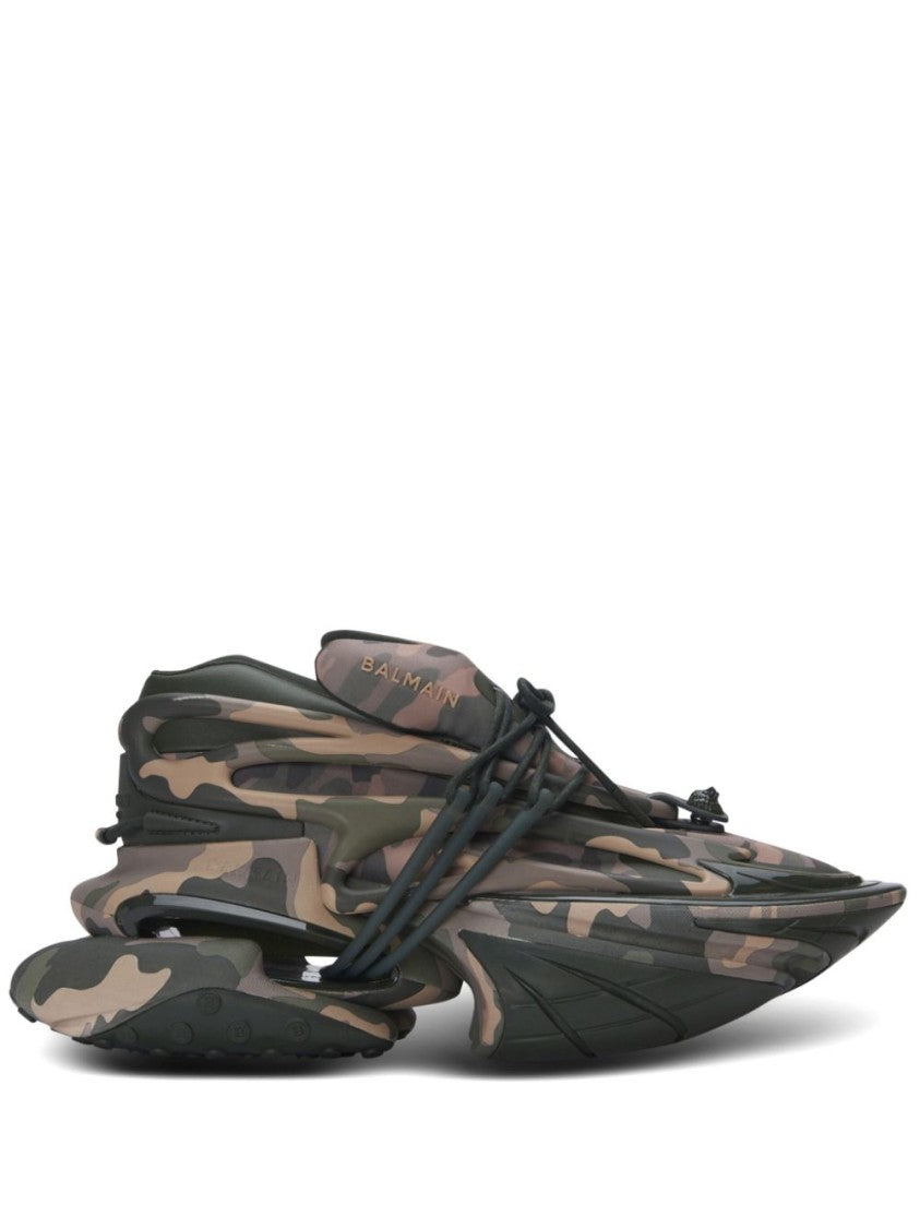 Balmain Bold Contemporary Black Sneakers