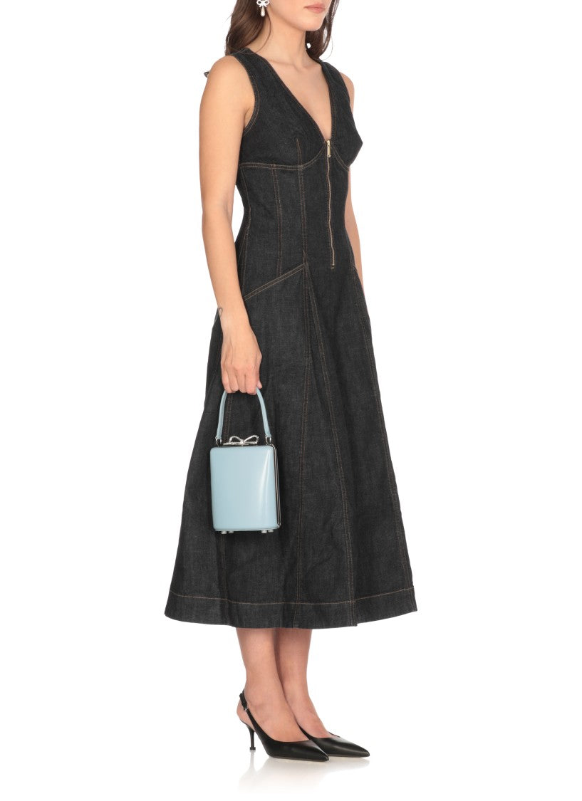 Self-Portrait Leather Hand Bag