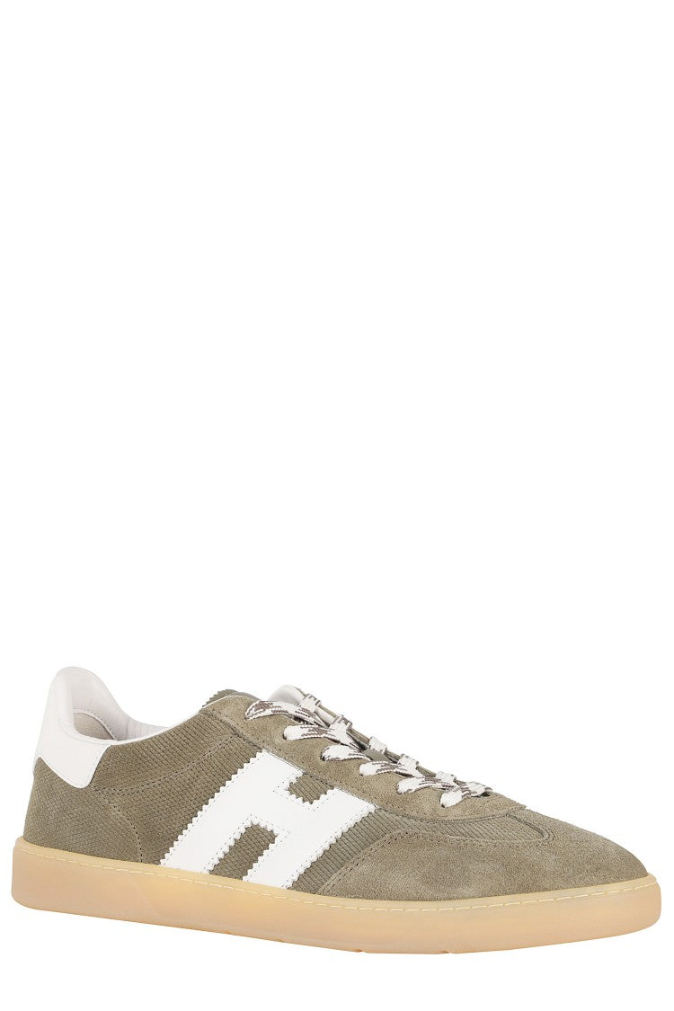 Hogan Brown Cool Laced Suede Sneakers