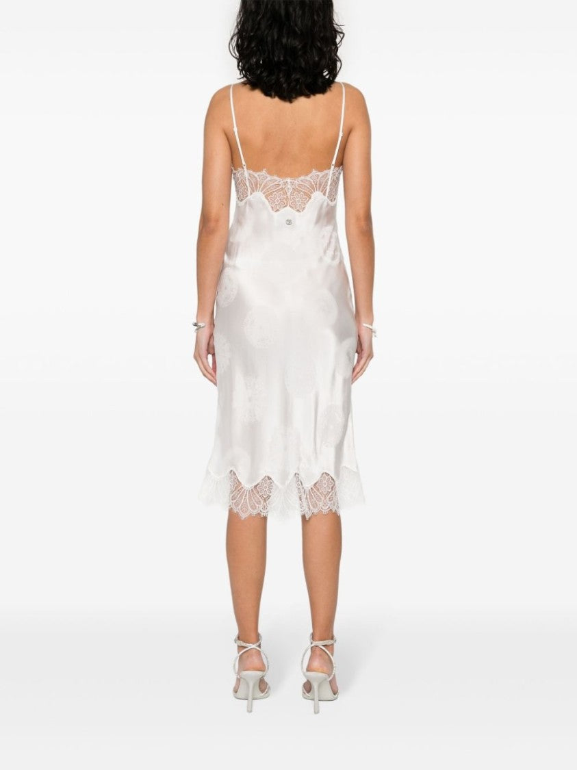 Coperni Floral-Patterned Jacquard Midi Dress