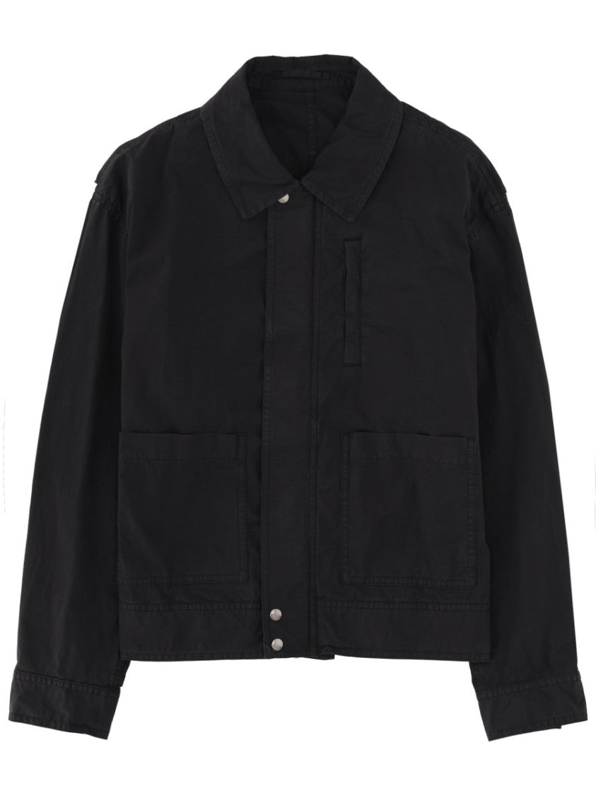 Dries Van Noten Veperny Boxy Fit Cotton Jacket