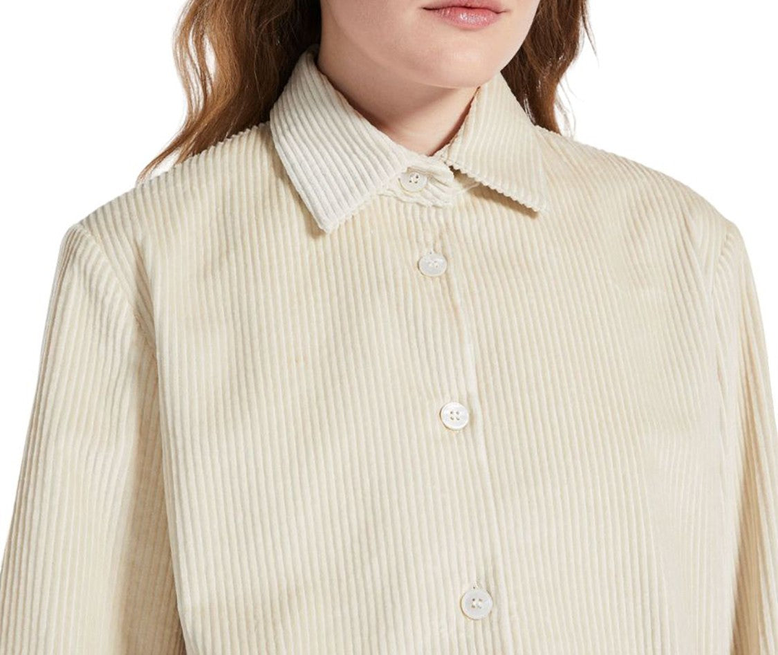 Max Mara Textured Corduroy Two-Piece Outfit