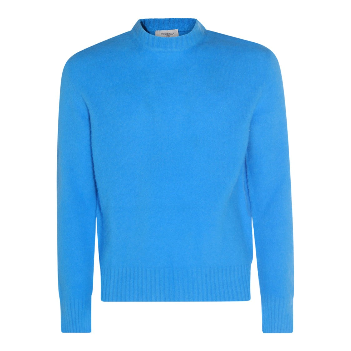 Piacenza Cashmere High Neck Sweater With Ribbed Cuffs