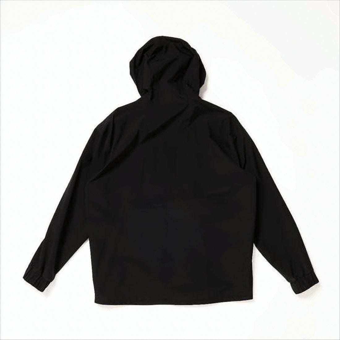 Moncler Hooded Black Polyamide Jacket With Design
