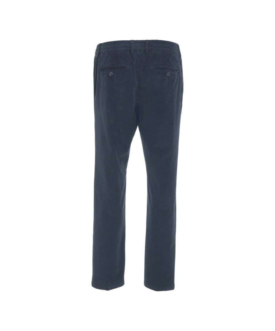 Cruna Fine Corduroy Chino Pants With Hidden Zipper