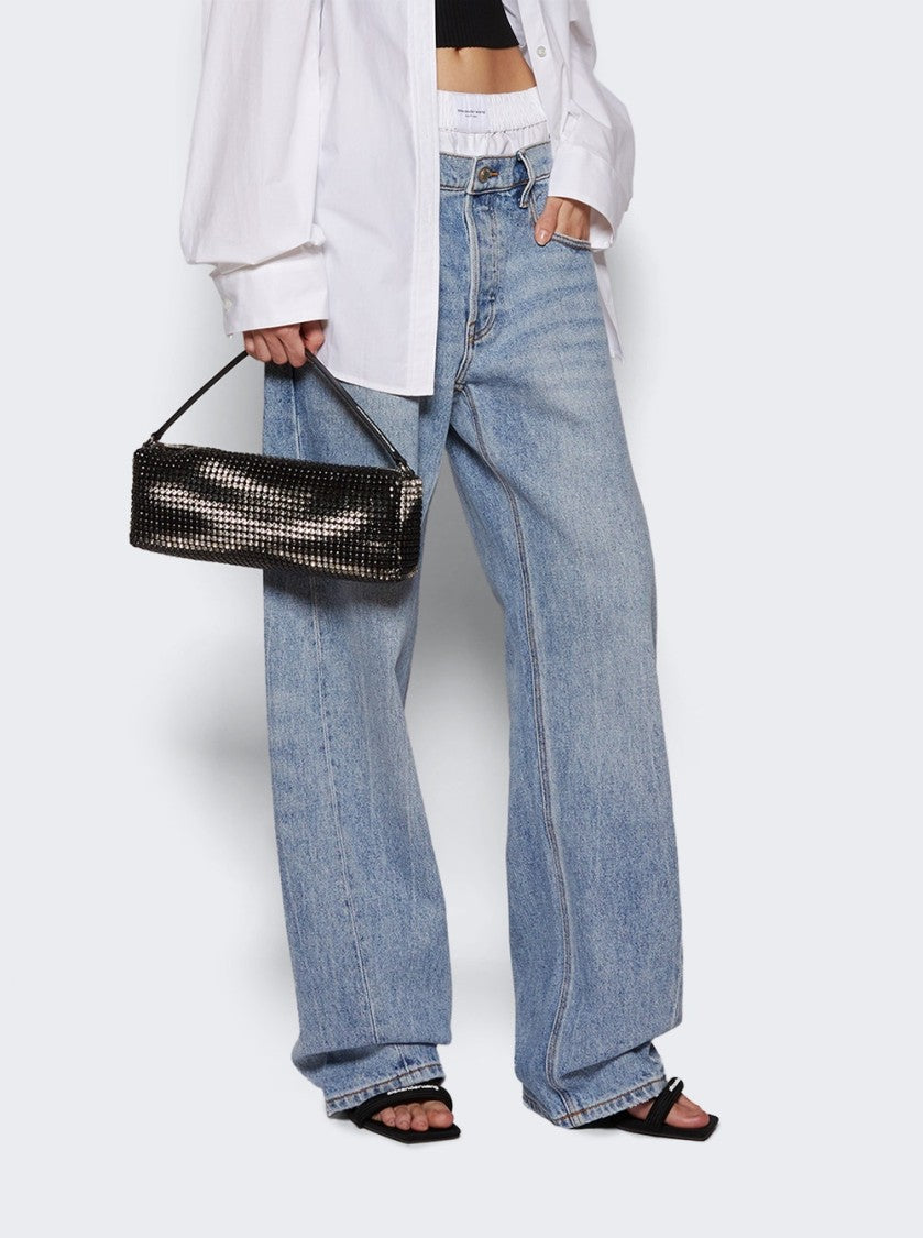 Alexander Wang Heiress Flex Bag Black Aged