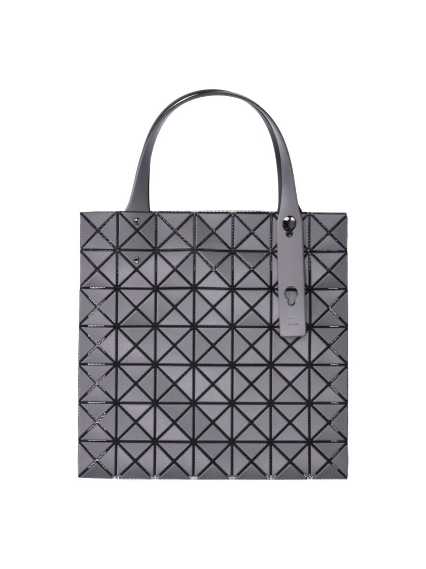 Bao Bao Issey Miyake Geometric Panel Tote Bag In Glossy Pvc With Adjustable Handles