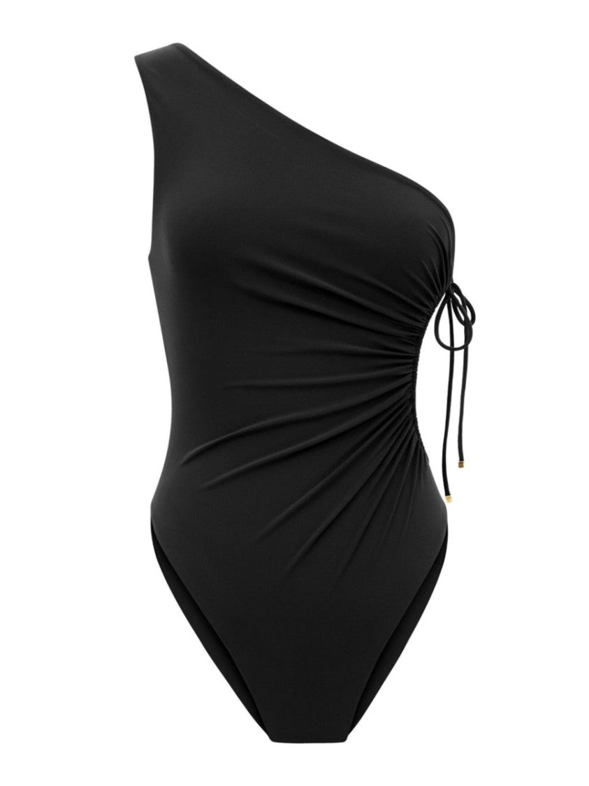 Saint Laurent One-Shoulder Swimsuit
