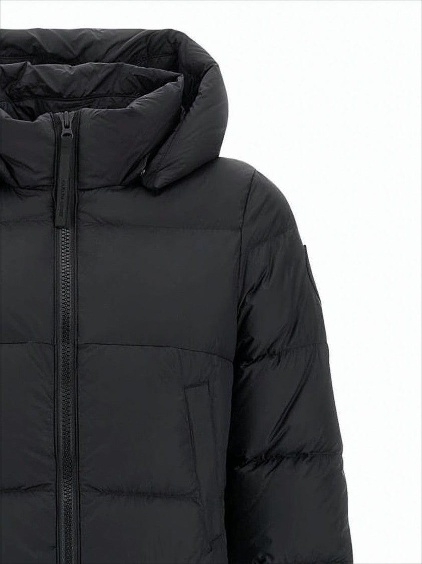 Canada Goose Quilted Down Coat With High Collar